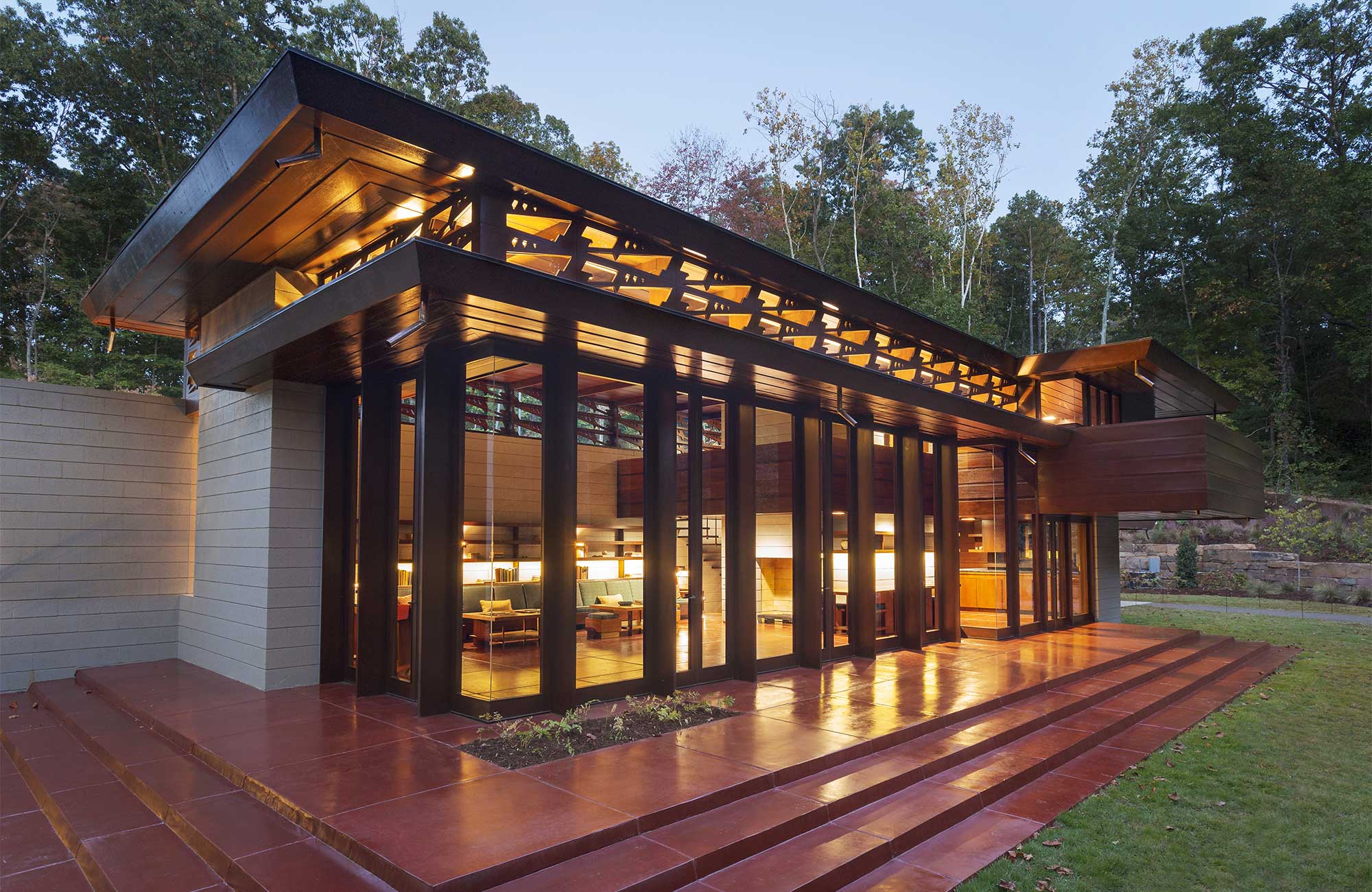 Bachman-Wilcon home by FLW